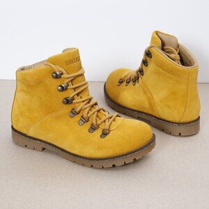 BIRKENSTOCK JACKSON BOOT OVHRE GOLD SIZE 36 5.5 NARROW NWOT